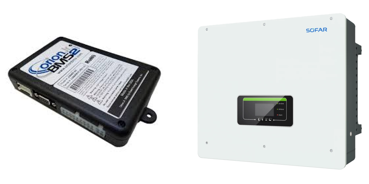 BMS-EV Controller – DIY HV Orion BMS + Sofar Solar Sofar HYD (3-20)KTL-3PH