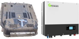 BMS-EV Controller – Hyundai Kona Hybrid (2 kWh) + Growatt HV Growatt SPH