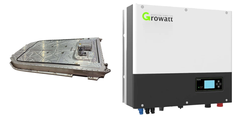 BMS-EV Controller – Jaguar I-PACE (90 kWh) + Growatt HV Growatt SPH (TL3-BH-UP) (5-10kW 3P)