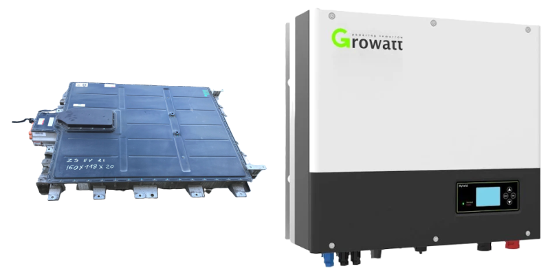 BMS-EV Controller – MG MG ZS EV (44/72 kWh) + Growatt HV Growatt SPH (TL3-BH-UP) (5-10kW 3P)