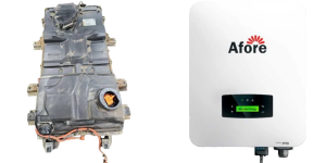 BMS-EV Controller – Mitsubishi i-Miev (16 kWh) + Afore Afore AF17K-THA 230V