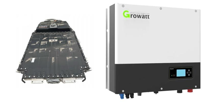 BMS-EV Controller – Nissan Ariya (65/87 kWh) + Growatt HV Growatt SPH