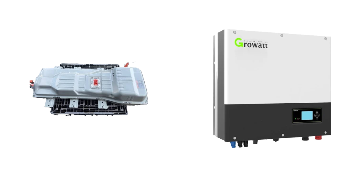 BMS-EV Controller – Nissan Sakura (20 kWh) + Growatt HV Growatt SPH