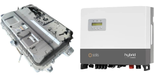 BMS-EV Controller – Renault Kangoo (22/33 kWh) + Solis RHI-3P(5-10)K-HVES-5G / S6-EH3P-(5-10.0K)-H-EU