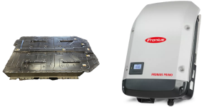 BMS-EV Controller – Rivian R1T (135 kWh) + Fronius Verto Plus 15-33kW