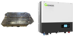 BMS-EV Controller – Rivian R1T (135 kWh) + Growatt HV Growatt SPH