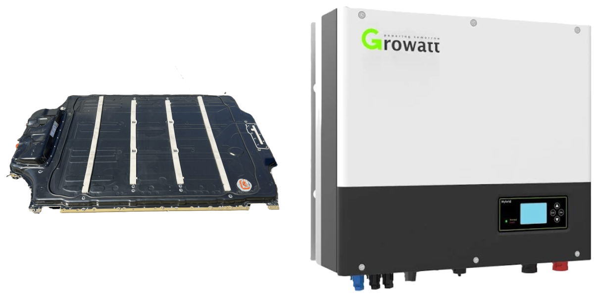 BMS-EV Controller – Tesla Model S & X (2021+) (100+ kWh) + Growatt LV Growatt SPH (4.6-10) (TL3-BH) (5-10kW 3P)