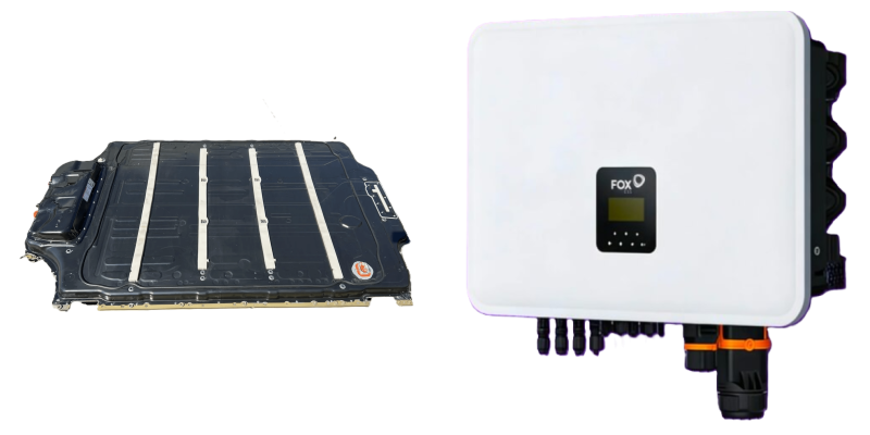 BMS-EV Controller – Tesla Model S & X (2012-2020) (60-100 kWh) + FoxESS FoxESS H1/AC1