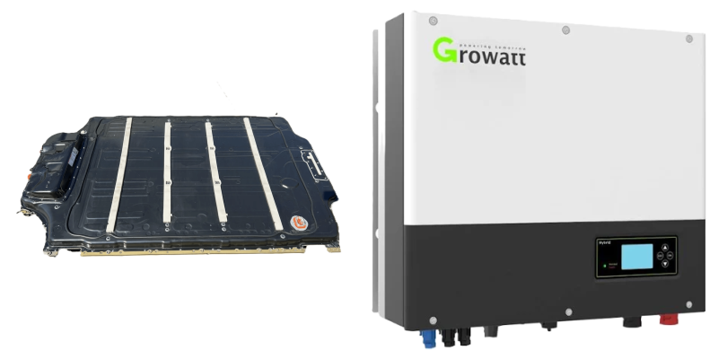 BMS-EV Controller – Tesla Model S & X (2012-2020) (60-100 kWh) + Growatt HV Growatt SPH (TL3-BH-UP) (5-10kW 3P)