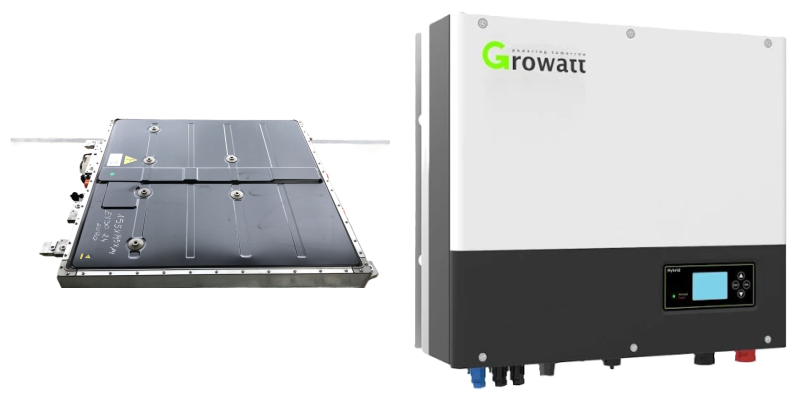 BMS-EV Controller – Volvo EX30 (49/69 kWh) + Growatt HV Growatt SPH (TL3-BH-UP) (5-10kW 3P)